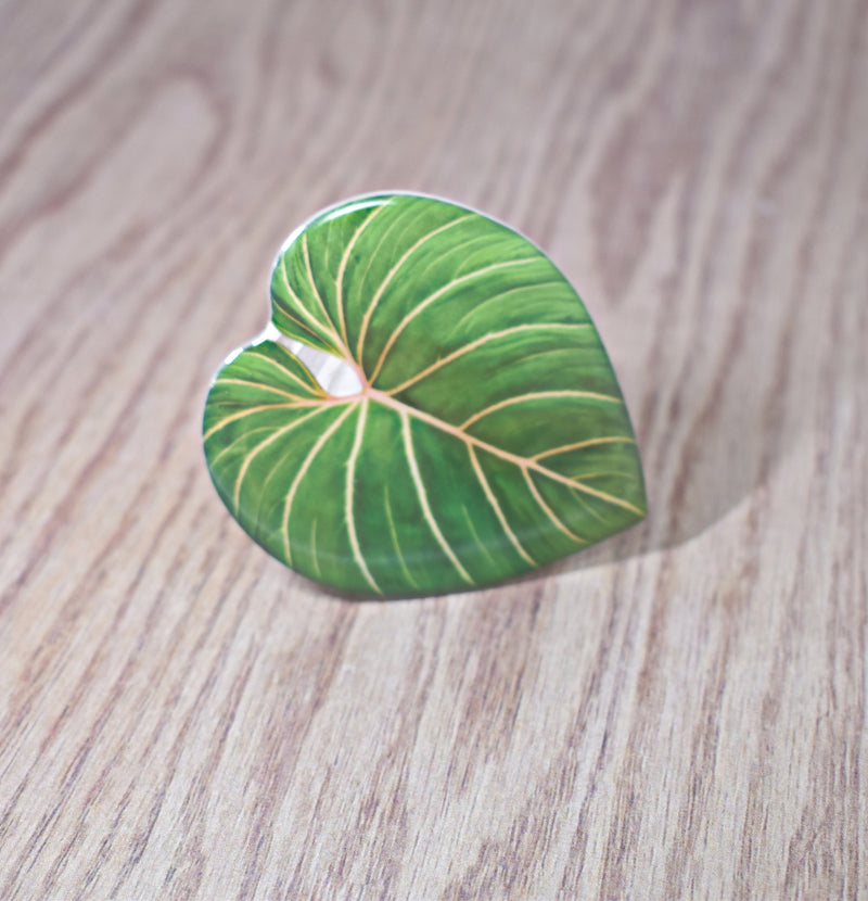 Tropical Leaf Phone Grip