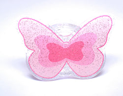 Pink Butterfly Pop Stand